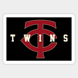 Minnesota Twins 3 by Buck Tee Magnet